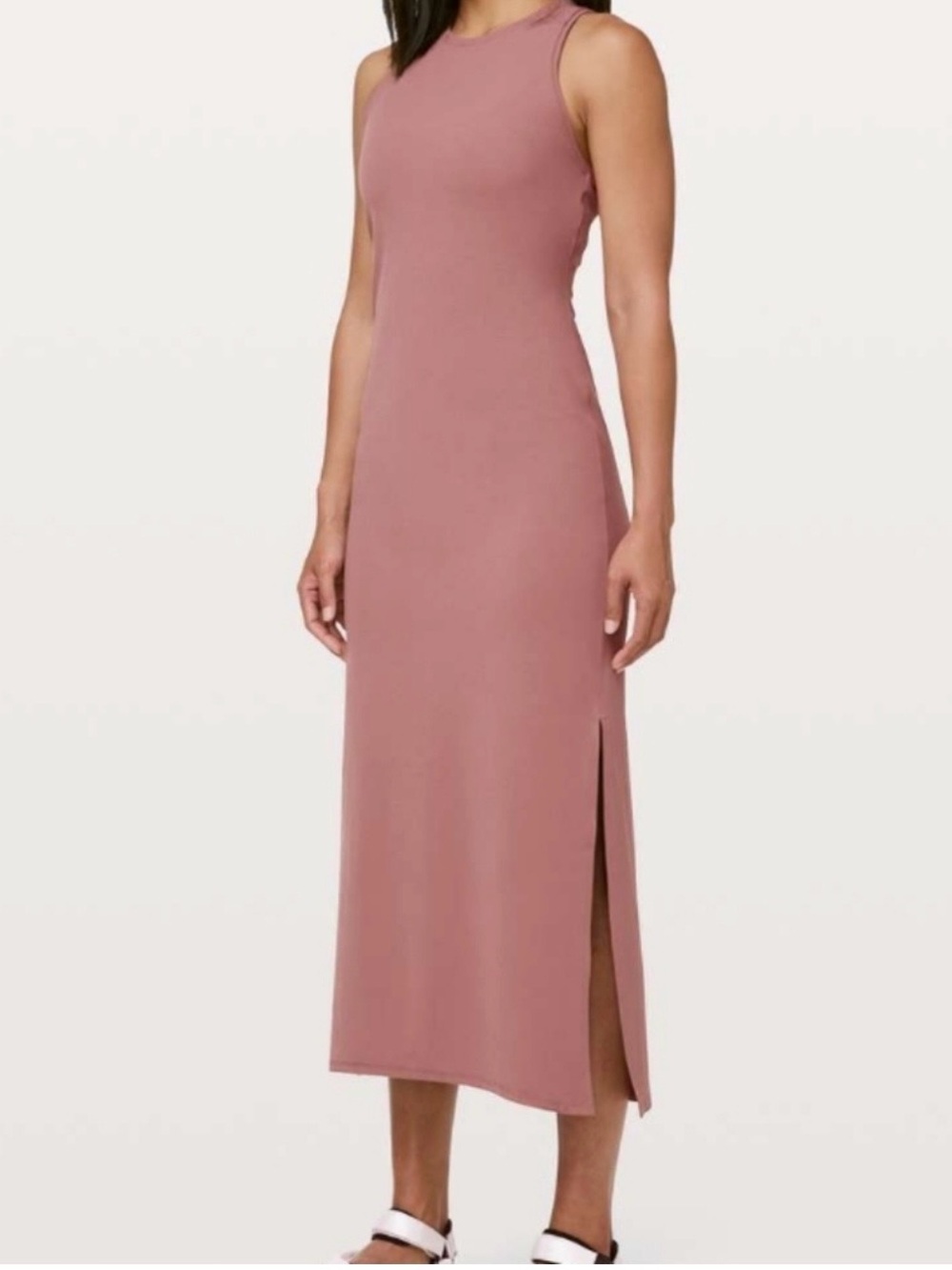 NWT Lululemon Get Going Dress Red Dust sz 6